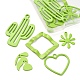 10Pcs 5 Styles Spray Painted Alloy Pendants(FIND-YW0003-12)-2