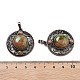 Natural Unakite Pendants(G-Q158-03A-R09)-3