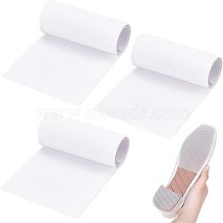 TPR(Thermoplastic Rubber) Non-slip Sole Stickers, Rectangle, White, 500x100x0.8mm(FIND-WH0081-30)