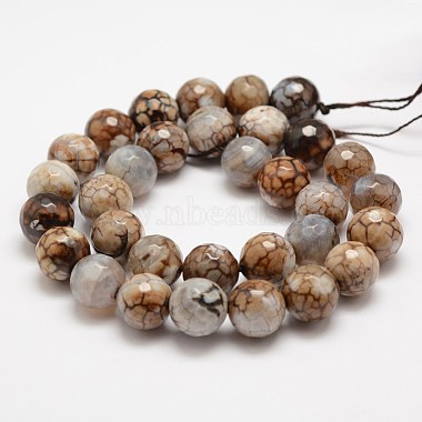 Faceted Natural Fire Crackle Agate Beads Strands(X-G-F447-12mm-B14)-2