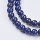 Natural Lapis Lazuli(Filled Color Glue) Beads Strands(X-G-K269-02-8mm)-3