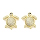 Brass Micro Pave Cubic Zirconia Beads(KK-H527-39G)-1