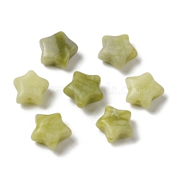 Natural Xinyi Jade/Chinese Southern Jade Beads, Star, 10.5~11x11~12x6mm, Hole: 1.4mm(G-A090-02B)