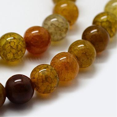 Natural Dragon Veins Agate Beads Strands(G-F417-03-6mm)-3
