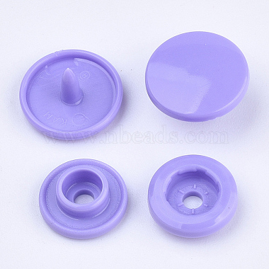 Lilac Resin Garment Buttons