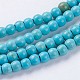 Chapelets de perles en turquoise synthétique(G-E456-45A-4mm)-1