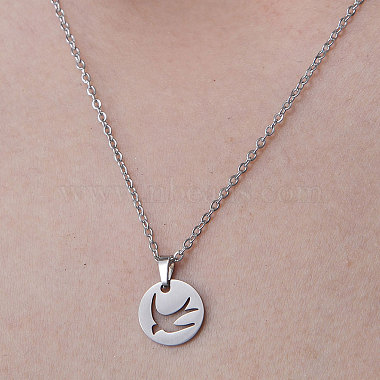 Swallow 201 Stainless Steel Necklaces