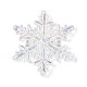 UV Plating Christmas Transparent Acrylic Multi-Strand Links(OACR-Q197-02)-2