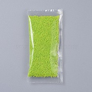 Decorative Moss Powder, for Terrariums, DIY Epoxy Resin Material Filling, Green Yellow, Packing Bag: 125x60x8mm(DIY-E032-06R)