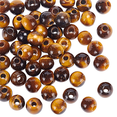 Round Tiger Eye Beads