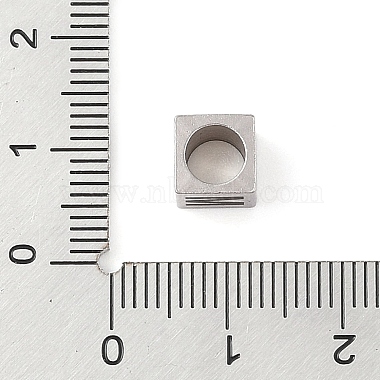 201 Cuentas europeas de acero inoxidable resistentes al deslustre(STAS-M058-01M-P)-3