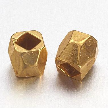 Золотой сплав граненый бисер(X-PALLOY-C077-G)-2