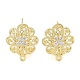 Boucles d'oreilles en laiton(KK-E083-17G)-1