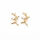 Brass Micro Pave Clear Cubic Zirconia Connector Charms(KK-S356-733)-1
