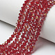 Electroplate Transparent Glass Beads Strands(EGLA-A034-T4mm-H13)-1