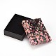 Flower Pattern Cardboard Jewelry Packaging Box(CBOX-L007-007A)-2