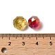 Perles de verre transparentes plaquées rondelles à facettes rondelles couleur ab(GLAA-R152-10mm-M2)-6