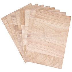 Rectangle Wood Breaking Boards, for Karate Show Training, PapayaWhip, 30x20x0.7cm(WOOD-WH0131-02A)