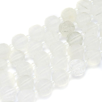 Natural Jade Beads Strands, Round, Faceted, 9~10mm, Hole: 1.4mm, about 32~34pcs/Strand, 15.16 inch(38.5cm)
