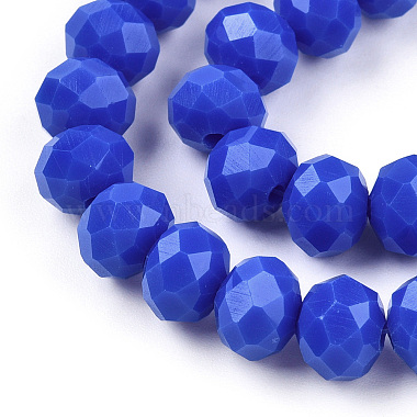 Opaque Solid Color Glass Beads Strands(EGLA-A034-P8mm-D32)-3