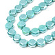 Electroplate Opaque Solid Color Glass Beads Strands(EGLA-N002-27-A03)-3