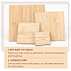 Olycraft Square Wooden Boards for Painting(AJEW-OC0001-93)-4