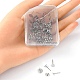 40Pcs 4 Size 304 Stainless Steel Stud Earring Findings(STAS-YW0001-56)-4