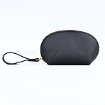 Leather Credit Card Wallets for Women Men, Coin Purse with Zipper, Black, 7x11x5.55cm(AJEW-WH20007-10C)