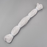 0.7mm White Waxed Cotton Cord Thread & Cord(YC-S005-0.7mm-101)