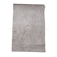 Jewelry Faux Suede Self-adhesive Fabric, Light Grey, 30x20x0.03cm(DIY-WH0319-96E)