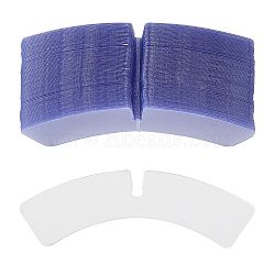 PVC Collar Stay, Butterfly Shirt Support, Clear, 24x115x0.2mm(FIND-WH0418-90)