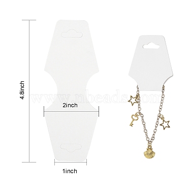 White Necklace Jewellery Displays Cards(X-NDIS-ZX002)-4