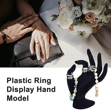 Flocking and Plastic Finger Ring Display Stands(RDIS-WH0007-09)-3