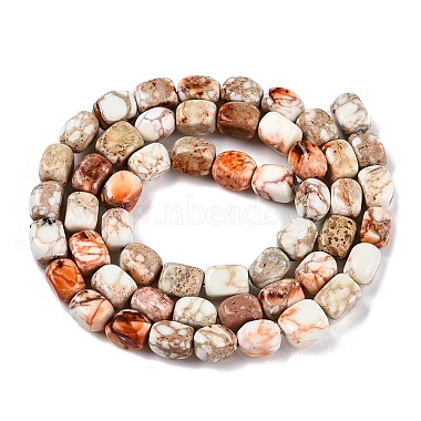 Natural Imperial Jasper Beads Strands(G-N342-62K)-2