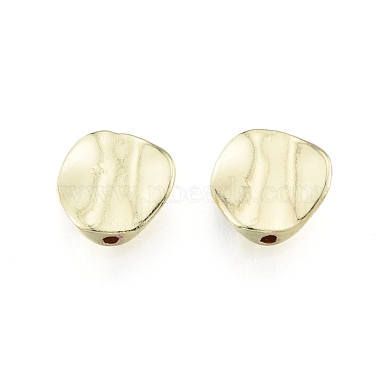 Light Gold Nuggets Alloy Beads