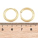 Brass Huggie Hoop Earrings Earrings(KK-CBA8A92-03G)-4