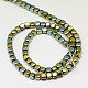 Electroplate Non-magnetic Synthetic Hematite Beads Strands(G-J172-2x2mm-06)-2