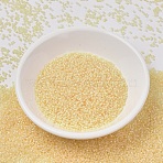 MIYUKI Delica Beads, Cylinder, Japanese Seed Beads, 11/0, (DB2371) Inside Dyed Ivory, 1.3x1.6mm, Hole: 0.8mm, about 2000pcs/10g(X-SEED-J020-DB2371)