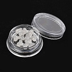 Plastic Cabochons Nail, Nail Art Decoration Accessories for Women, Bowknot, Gray, 12x8.5x3.8mm(MRMJ-I001-02D)