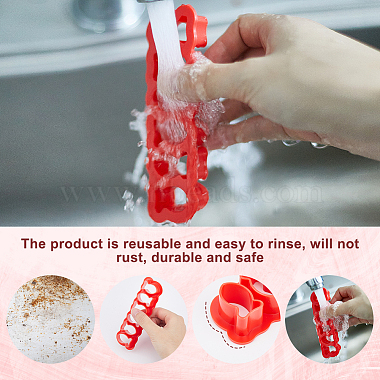 2Pcs ABS Plastic Cookies Moulds(DIY-GF0010-24)-6