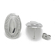 Non-Tarnish 304 Stainless Steel Stud Earring Findings(STAS-Q225-07A)-2