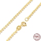 925 Sterling Silver Ball Chain Necklace for Women(NJEW-A014-03G)-1