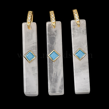 Natural Quartz Crystal Pendants(GG-CBA51ED-01G-06)-1