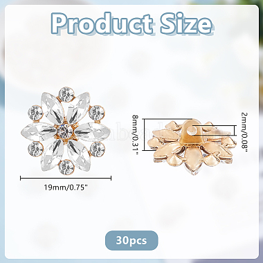 30Pcs Alloy Rhinestone Shank Buttons(BUTT-HY0001-29)-2