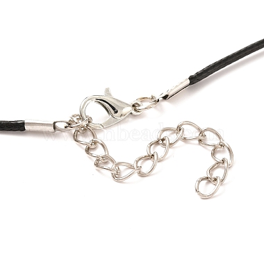 Rack Plating Alloy Heart Pendant Necklaces Sets(NJEW-B081-07A)-6