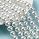 Chapelets de perles rondes en verre peint(HY-Q003-12mm-01)-1
