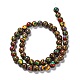 Synthetic Malachite Beads Strands(G-I199-32-6mm-G)-3