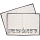 Coffee Theme Cotton and Linen Cup Mats(AJEW-WH0201-013)-1