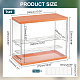 Assembled Rectangle Acrylic Action Figures Display Boxes(ODIS-WH0017-096A)-2