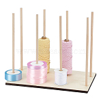 Wooden Ribbon Holder, Rectangle, PapayaWhip, 36x22.5x30.3cm(DIY-WH0622-262)